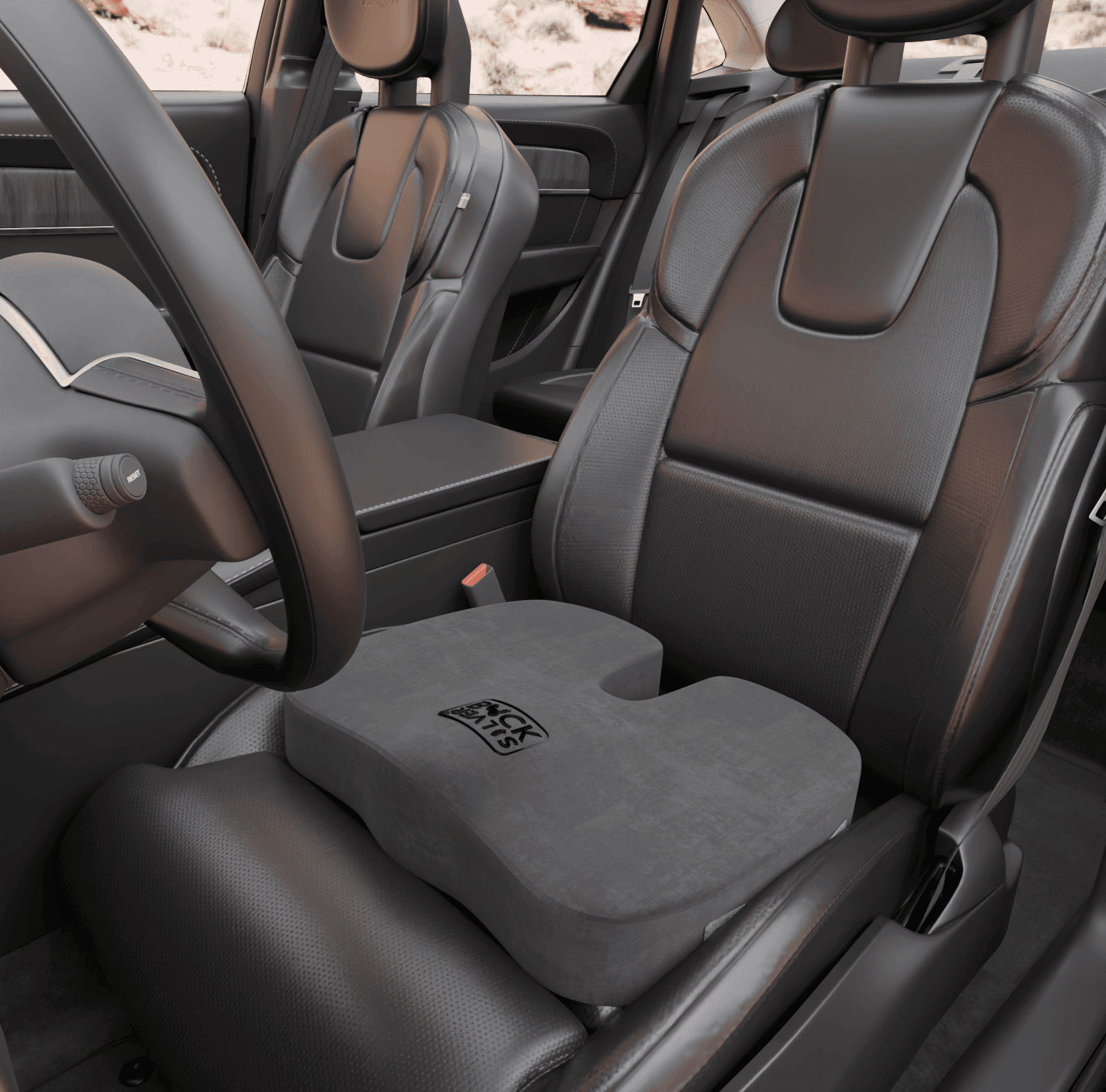 memory foam seat cushion for car & office chairs